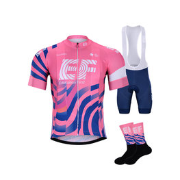 BONAVELO Cyklistický mega set - EDUCATION FIRST 2020 - modrá/bílá/černá