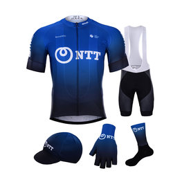BONAVELO Cyklistický mega set - NTT 2020 - černá/modrá