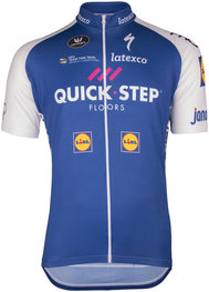 Cyklistický dres s krátkým rukávem - QUICKSTEP 2017