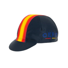 SANTINI Cyklistická čepice - LA VUELTA 2019 - žlutá/červená/černá