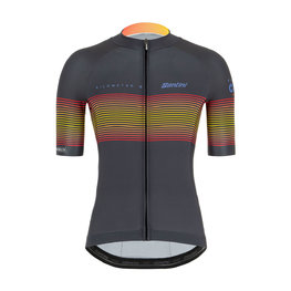 SANTINI Cyklistický dres s krátkým rukávem - LA VUELTA 2020 - černá