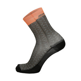 SANTINI Cyklistické ponožky klasické - SLEEK99 - zelená/černá