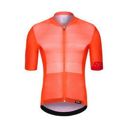 SANTINI Cyklistický dres s krátkým rukávem - TONO 2.0 - oranžová