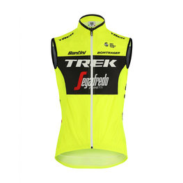 SANTINI Cyklistická vesta - TREK 2019 LIGHT WIND - žlutá/černá