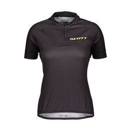 SCOTT Cyklistický dres s krátkým rukávem - ENDURANCE 30 LADY - černá