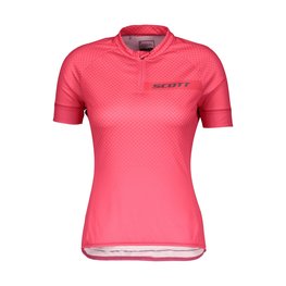 SCOTT Cyklistický dres s krátkým rukávem - ENDURANCE 30 LADY - růžová
