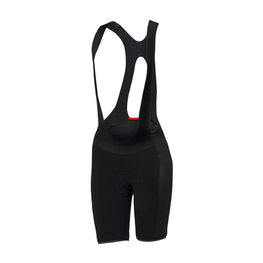 SPORTFUL Cyklistické kalhoty krátké s laclem - TOTAL COMFORT LADY - černá
