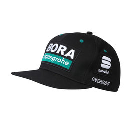 SPORTFUL Cyklistická čepice - BORA HANSGROHE 2019 - černá