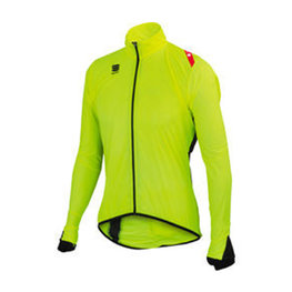 SPORTFUL Cyklistická větruodolná bunda - HOT PACK 5 - žlutá