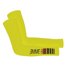 Cyklistické návleky na ruce - SEAMLESS - žlutá