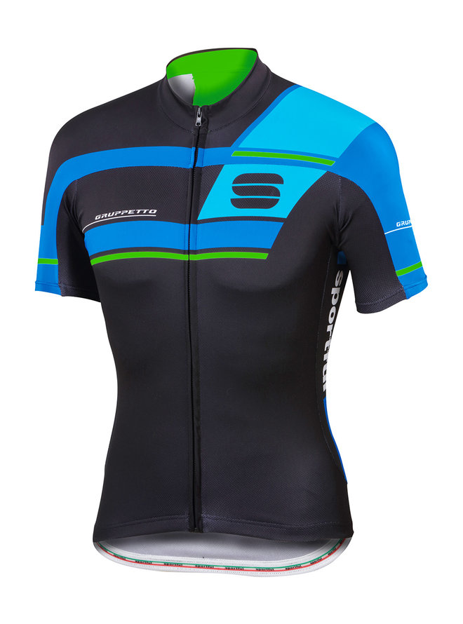 Sportful                                                                                                    GRUPPETTO PRO TEAM                                                                            Cyklistický dres s krátkým rukávem - GRUPPETTO PRO TEAM - modrá/černá